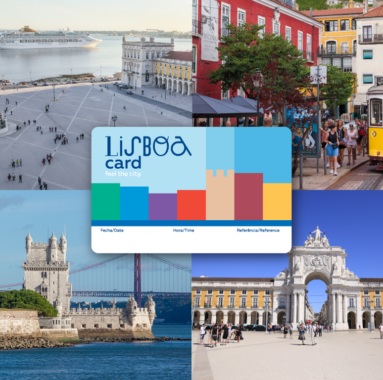A close-up of the Lisboa Card, highlighting its unique design and travel perks for an unforgettable Lisbon adventure.
