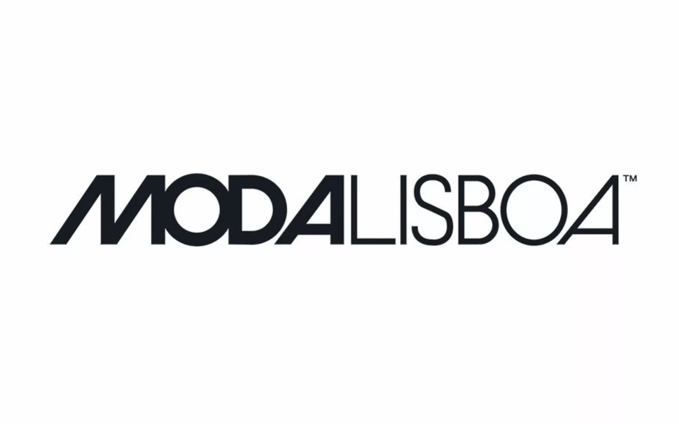 Black and white logo of ModaLisboa, Lisbon’s main fashion event
