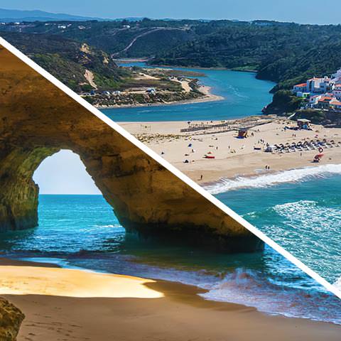 Circuito turístico de 2 días Costa Vicentina y Algarve